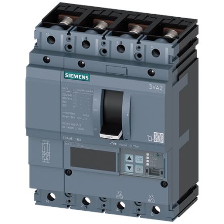 Siemens SENTRON Electronic Circuit Breaker 25A 3VA2, 4 channels [3VA2125-5JP42-0AA0]; 157-264