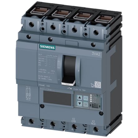 Siemens SENTRON Electronic Circuit Breaker 63A 3VA2, 4 channels [3VA2163-5JP46-0AA0]; 157-285