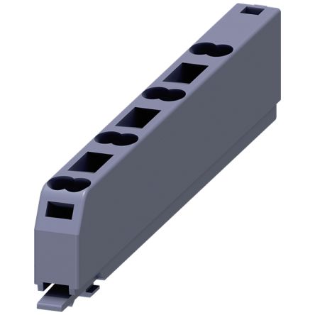 Siemens 3ZY1141 Series Terminal Block, Spring Terminal Termination [3ZY1141-2BA00]; 157-437
