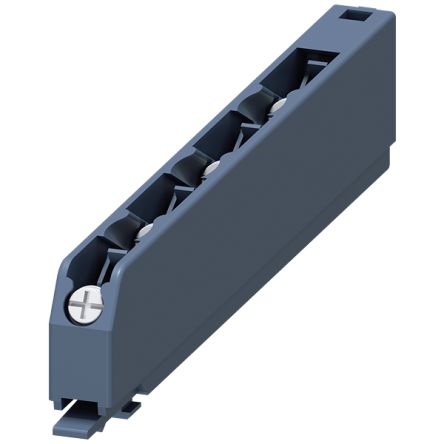 Siemens 3ZY1141 Series Terminal Block, Screw Termination [3ZY1141-1BA00]; 157-438
