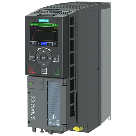 Siemens Inverter Drive, 1.5 kW, 3 Phase, 200 → 240 V, 6.7 A, G120X Series [6SL3220-1YC14-1UB0]; 157-744