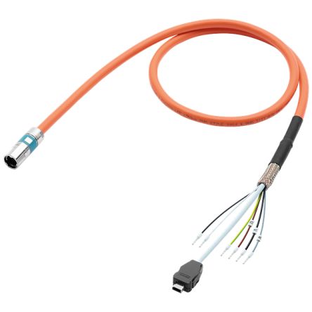 Siemens 6FX8 Series Cable, 50m Length [6FX8002-8QN04-1FA0]; 157-864