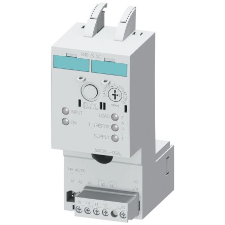 Siemens SIRIUS Aditional Load Block for use with Semiconductor Relay / Contactor, 600 V [3RF2920-0GA16]; 158-066