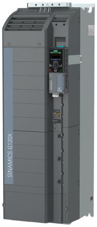 Siemens Inverter Drive, 250 kW, 3 Phase, 380 → 480 V, 471 A, G120X Series [6SL3220-3YE54-0CB0]; 159-207