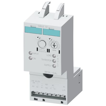 Siemens Current Monitoring Relay, NC, 400 → 600V (Volts), Clip-On [3RF2932-0JA16]; 159-412