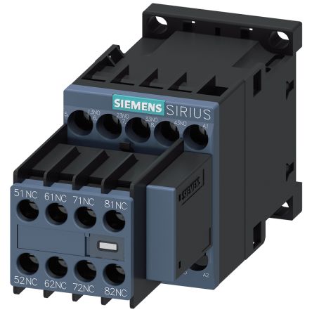 Siemens 3RH Contactor, 10 A Contact Rating, 33 W, SIRIUS [3RH2344-1CM20]; 159-423