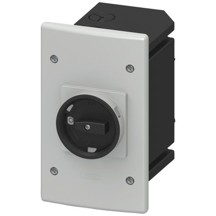 Siemens Black, White Plastic 3RV1923 Enclosure - [3RV1923-2DA00]; 159-456
