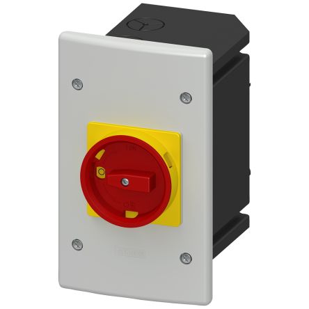 Siemens Black, White Plastic 3RV1923 Enclosure - [3RV1923-2GA00]; 159-457