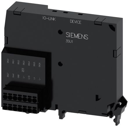 Siemens 3SU1 Series I/O module for Use with IO-Link, Digital, Digital, 18 → 30 V [3SU1400-2HK10-6AA0]; 159-555
