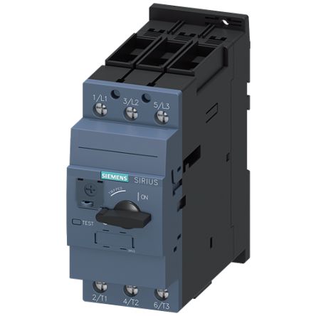 Siemens SIRIUS Electronic Circuit Breaker 14A 3RV2, 3 channels , DIN Rail Mount [3RV2431-4SA10]; 160-072