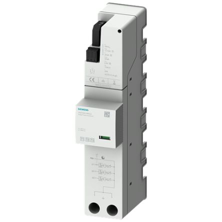 Siemens, 5SD Surge Protection Device 300 V Maximum Voltage Rating 50kA Maximum Surge Current Surge Protection Device [5SD7443-8KK22]; 160-158