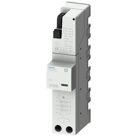Siemens, 5SD Surge Protection Device 300 V Maximum Voltage Rating 50kA Maximum Surge Current Surge Protection Device [5SD7444-8KK12]; 160-164