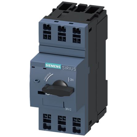 Siemens SIRIUS Electronic Circuit Breaker 160mA 3RV2, 3 channels , DIN Rail Mount [3RV2311-0AC20]; 160-716