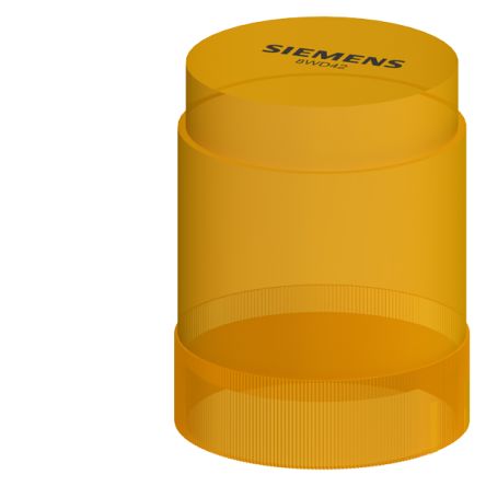 Siemens Yellow Continuous lighting Effect Signal Tower, 230 V ac, LED Bulb, AC, IP54 [8WD4250-5AD]; 161-257