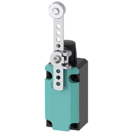 Siemens 3SE Series Lever Limit Switch, 1NC/1NO, IP66, IP67, 1NO/NC, Plastic Housing, 400V ac Max, 10A Max [3SE5112-0CH62-1AJ0]; 161-362