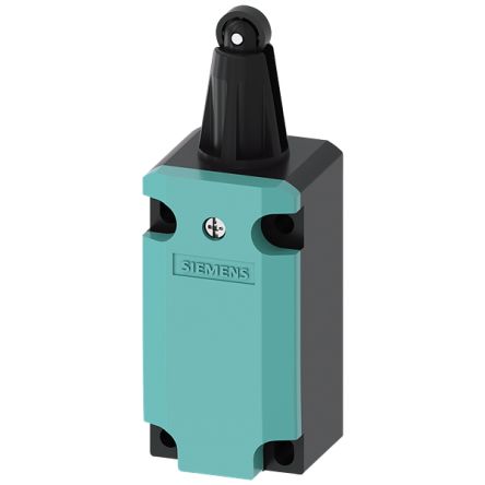 Siemens 3SE Series Roller Plunger Limit Switch, 2NC/1NO, IP66, IP67, Plastic Housing, 400V ac Max, 10A Max [3SE5132-0KD05]; 161-377