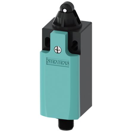 Siemens 3SE Series Roller Plunger Limit Switch, 2NC/1NO, IP65, Plastic Housing, 125V ac Max, 4A Max [3SE5234-0LD03-1AE2]; 161-393