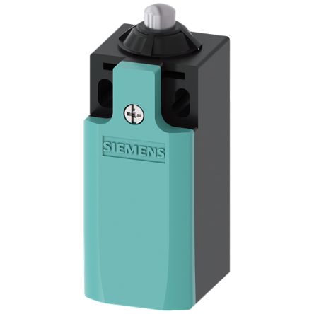Siemens 3SE Series Plunger Limit Switch, 2NC/1NO, IP66, IP67, Plastic Housing, 400V ac Max, 10A Max [3SE5212-0LB01]; 161-447