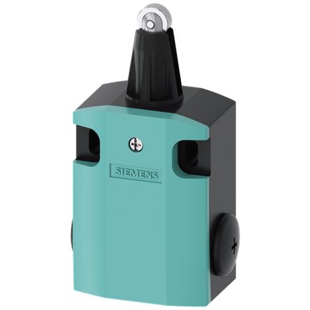 Siemens 3SE Series Roller Plunger Limit Switch, 2NC/1NO, IP66, IP67, Plastic Housing, 400V ac Max, 10A Max [3SE5122-0KD02]; 161-471