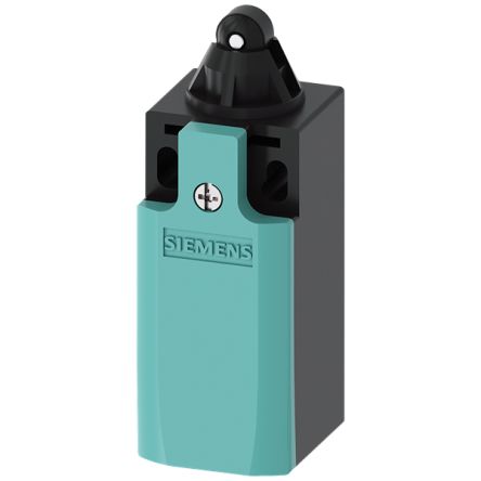 Siemens 3SE Series Roller Plunger Limit Switch, 2NC/1NO, IP66, IP67, Plastic Housing, 400V ac Max, 10A Max [3SE5212-0KD03]; 161-549