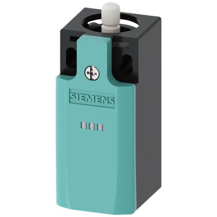 Siemens 3SE Series Round Plunger Limit Switch, 2NC/1NO, IP66, IP67, Plastic Housing, 230V ac Max, 10A Max [3SE5212-1LC05]; 161-561