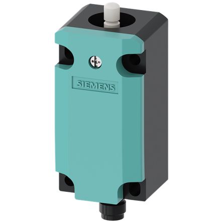 Siemens 3SE Series Snap Limit Switch, 1NC/1NO, IP67, 1NO/NC, Plastic Housing, 250V ac Max, 4A Max [3SE5134-0BA00-1AC4]; 161-564