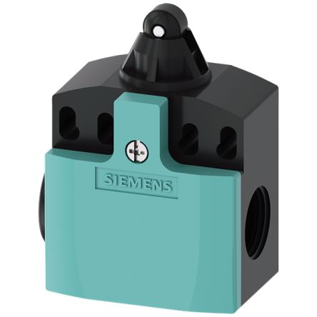 Siemens 3SE Series Roller Plunger Limit Switch, 1NC/1NO, IP66, IP67, 1NO/NC, Plastic Housing, 400V ac Max, 10A Max [3SE5242-0BD03]; 161-567