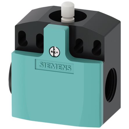 Siemens 3SE Series Round Plunger Limit Switch, 1NC/1NO, IP66, IP67, 1NO/NC, Plastic Housing, 400V ac Max, 10A Max [3SE5242-0GC05]; 161-572