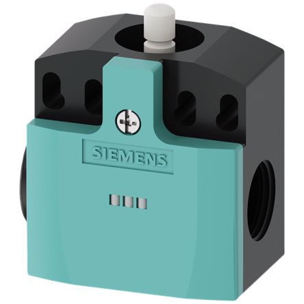 Siemens 3SE Series Round Plunger Limit Switch, 2NC/1NO, IP66, IP67, Plastic Housing, 230V ac Max, 10A Max [3SE5242-1KC05]; 161-576