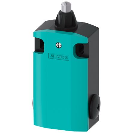 Siemens 3SE Series Round Plunger Limit Switch, 2NC/1NO, IP66, IP67, Plastic Housing, 400V ac Max, 10A Max [3SE5162-0EC02]; 161-651