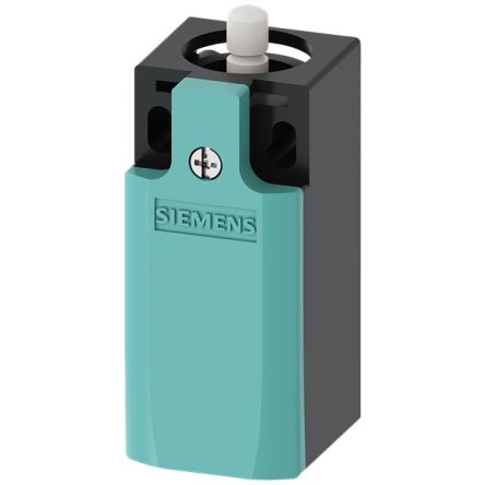 Siemens 3SE Series Round Plunger Limit Switch, 2NO/1NC, IP66, IP67, Plastic Housing, 400V ac Max, 10A Max [3SE5212-0PC05-1CA0]; 161-658