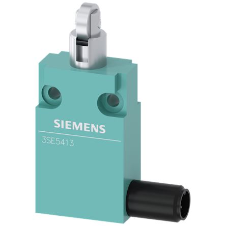 Siemens 3SE Series Roller Plunger Limit Switch, 1NC/1NO, IP67, 1NO/NC, Plastic Housing, 230V ac Max, 10A Max [3SE5413-0CD23-1EB1]; 161-680