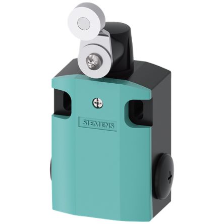 Siemens 3SE Series Lever Limit Switch, 2NC/1NO, IP66, IP67, Plastic Housing, 400V ac Max, 10A Max [3SE5122-0LH02]; 161-690