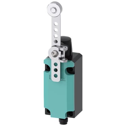 Siemens 3SE Series Lever Limit Switch, 1NC/1NO, IP66, IP67, 1NO/NC, Plastic Housing, 125V ac Max, 4A Max [3SE5114-0CH61-1AC5]; 161-706