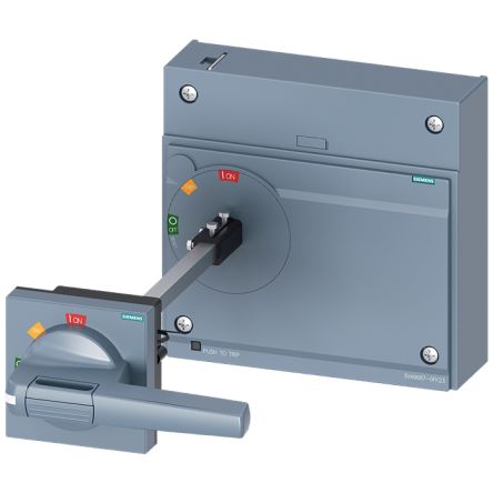 Siemens Grey Handle Mechanism Kit, SENTRON Series [3VA9687-0FK23]; 161-856
