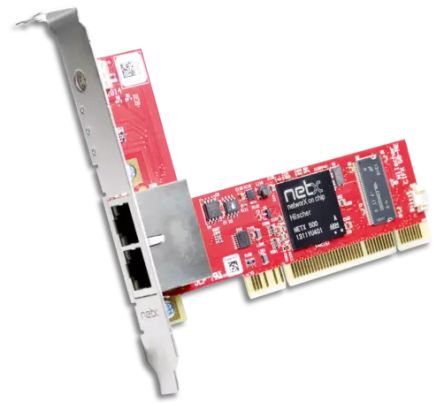 Hilscher 2 Port PCI RJ45 Network Card, 100Mbit/s [CIFX 50-RE+ML]; 162-107