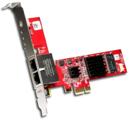 Hilscher 2 Port PCI Express RJ45 Network Card, 100Mbit/s [CIFX 50E-RE\ET]; 162-115
