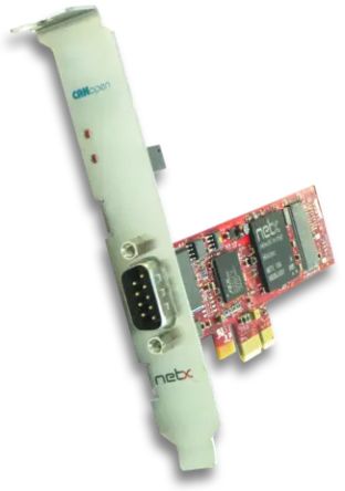 Hilscher 1 PCI Express D-sub, 9 Pin PCI Serial Card [CIFX 50E-CO]; 162-121