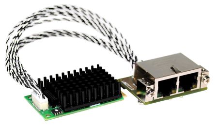Hilscher 2 Port Mini PCI Express RJ45 Network Card, 100Mbit/s [CIFX 90E-RE\ET\F+ML]; 162-134