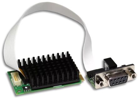 Hilscher 1 Mini PCI Express D-sub, 9 Pin PCI Serial Card [CIFX 90E-DP\ET\F]; 162-137