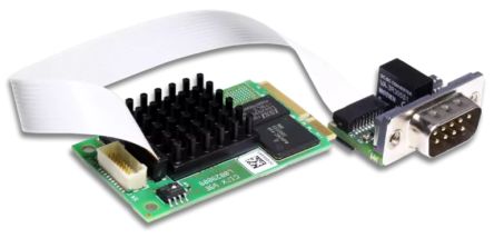 Hilscher 1 Mini PCI Express D-sub, 9 Pin PCI Serial Card [CIFX 90E-CO\F]; 162-138