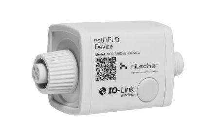 Hilscher netFIELD Series I/O module for Use with IO-Link, IO-Link Wireless Master, IO-Link Device Class A, 24 V DC [NFD-BRIDGE-IOLSA\W]; 162-147