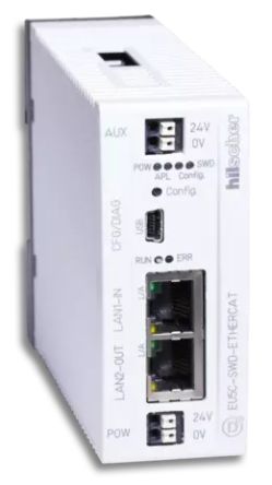 Hilscher SmartWire-DT Series Gateway Server, EtherCAT Slave, SmartWire-DT Master, 24 V DC [EU5C-SWD-ETHERCAT]; 162-157