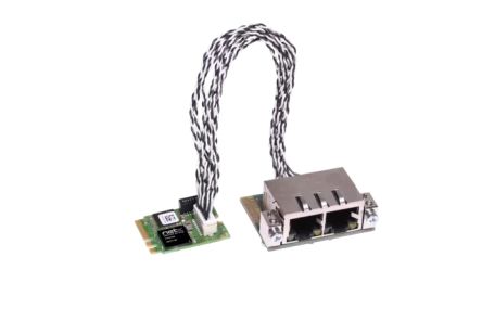 Hilscher 2 Port PCI Express M.2 RJ45 Network Card, 100Mbit/s [CIFX M223090AE-RE\F]; 162-162