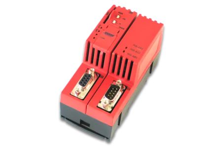 Hilscher NetTap 100 Series Gateway Server, PROFIBUS DP Slave/Master, RS-232/422/485, 24 V DC [NT 100-DP-RS+ML]; 162-185
