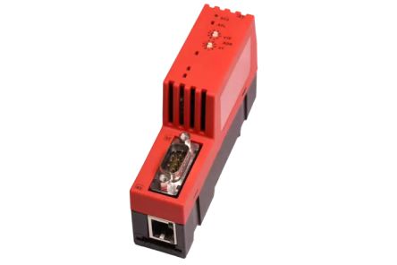 Hilscher netTAP 50 Series Gateway Server, RS-232/422/485, Real Time Ethernet, 24 V DC [NT 50-RS-EN]; 162-190