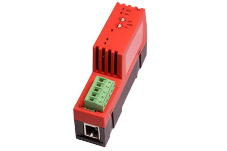 Hilscher netLINK- / netTAP-MPI Series Converter for Use with SIMATIC S7-200/300/400, PROFIBUS/MPI/PPI, Ethernet, 24 V DC [NT 50-MPI]; 162-198