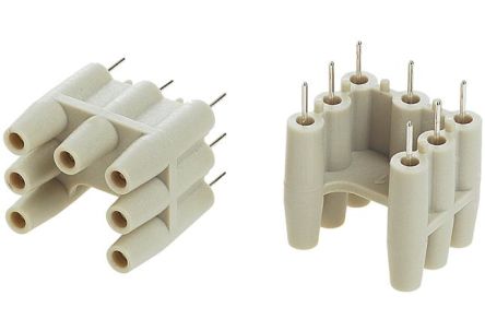 HARTING PCB Adapter for use with PCB [09120009908]; 162-422