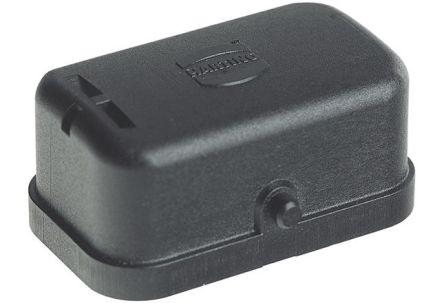 HARTING Female Black Protection Cover IP65 for use with Mounted Female Insert [09120085408]; 162-427