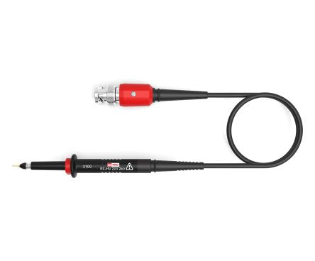 RS PRO RS-HV 200 Oscilloscope Probe, Voltage Type, 300MHz, 100:1, BNC Connector [0]; 162-562